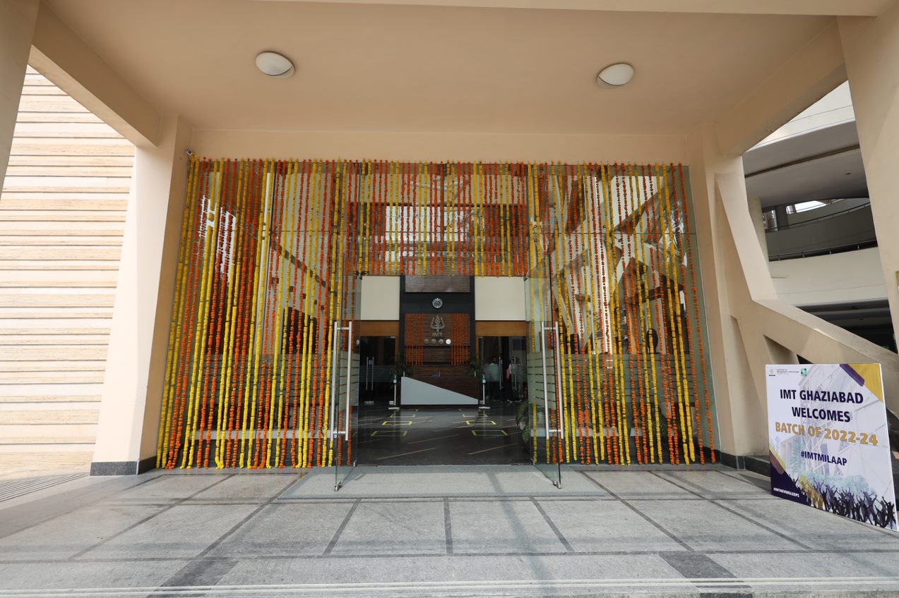 IMT Ghaziabad - entrance