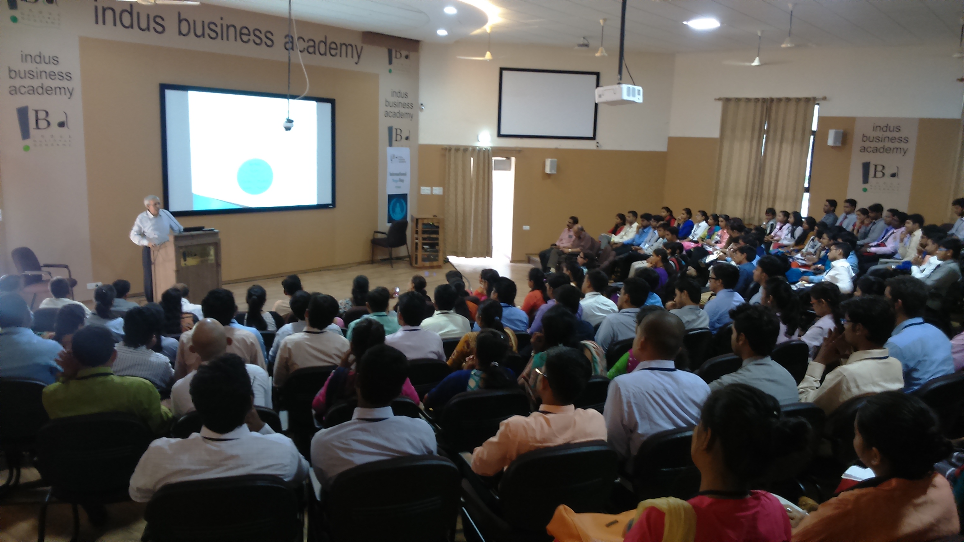 Indus Business Academy - auditorium