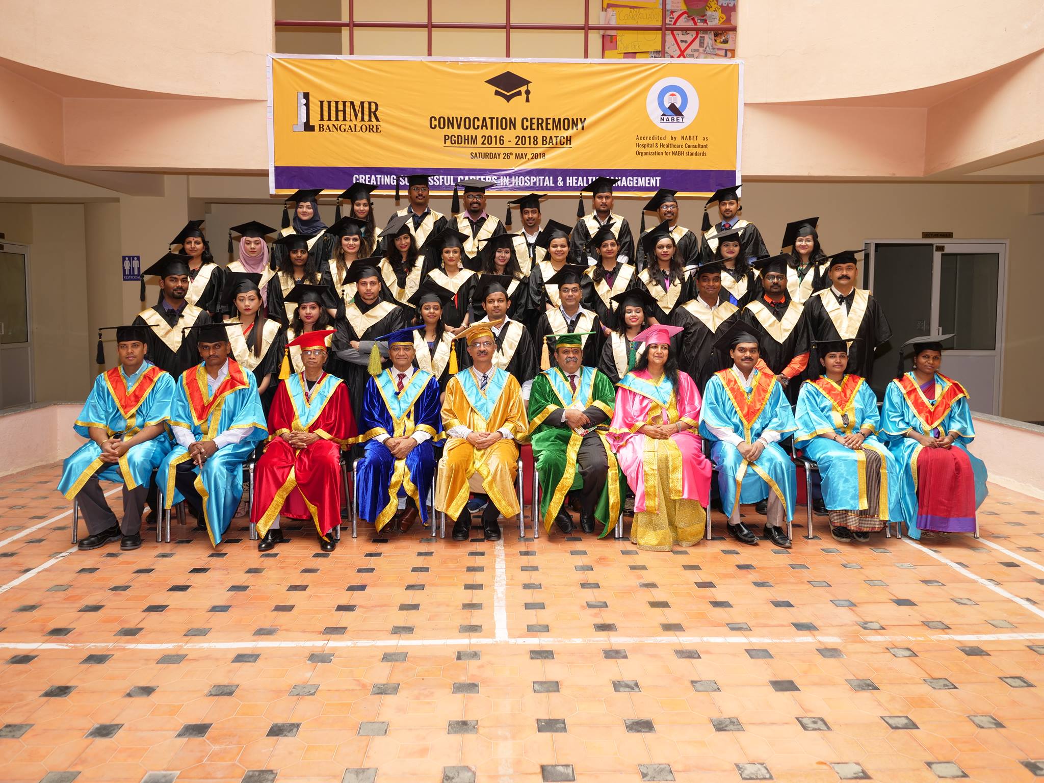 Institute of Health Management Research, Bangalore (IIHMR) - convocation