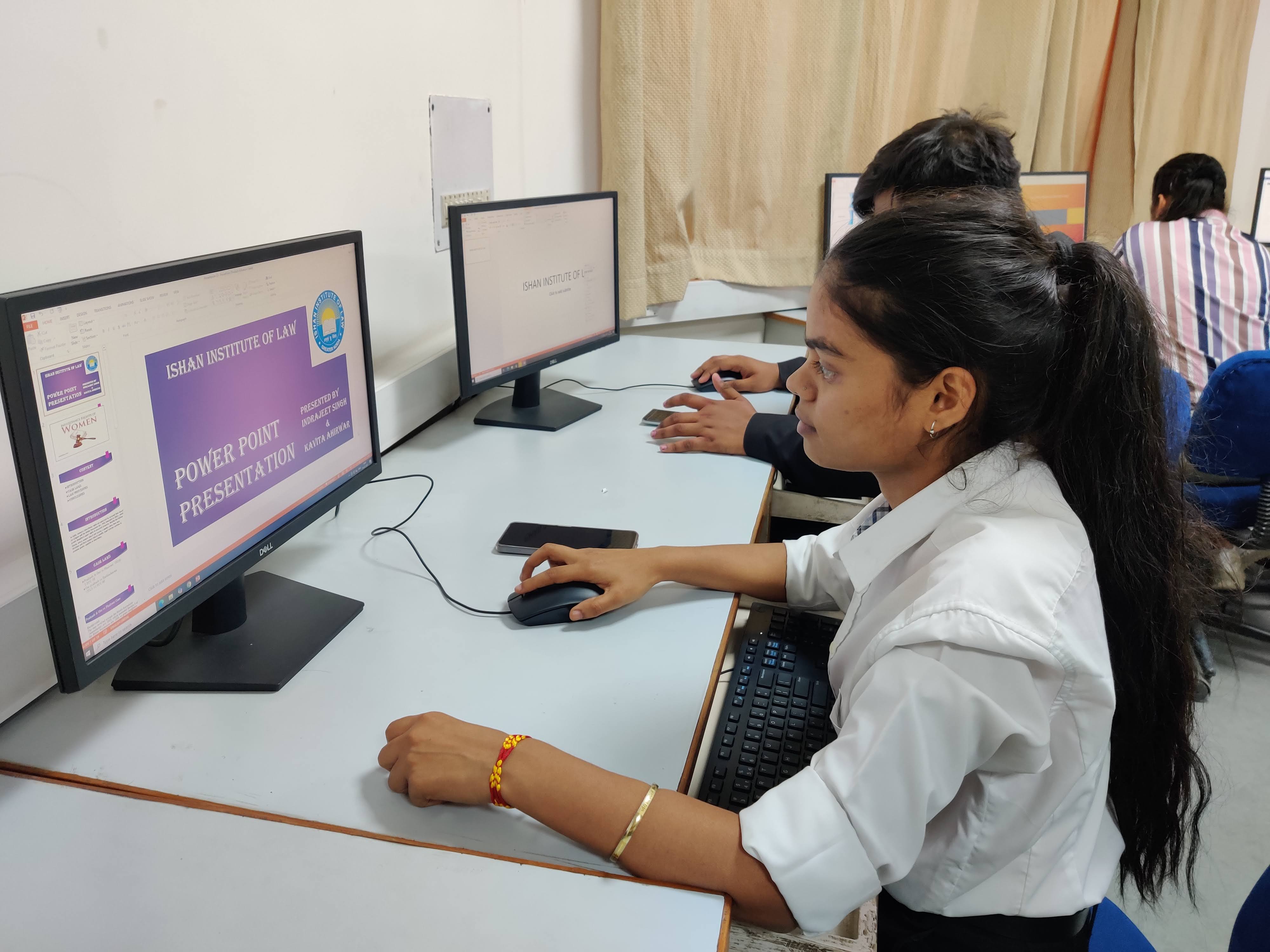Ishan Institute of Law - students