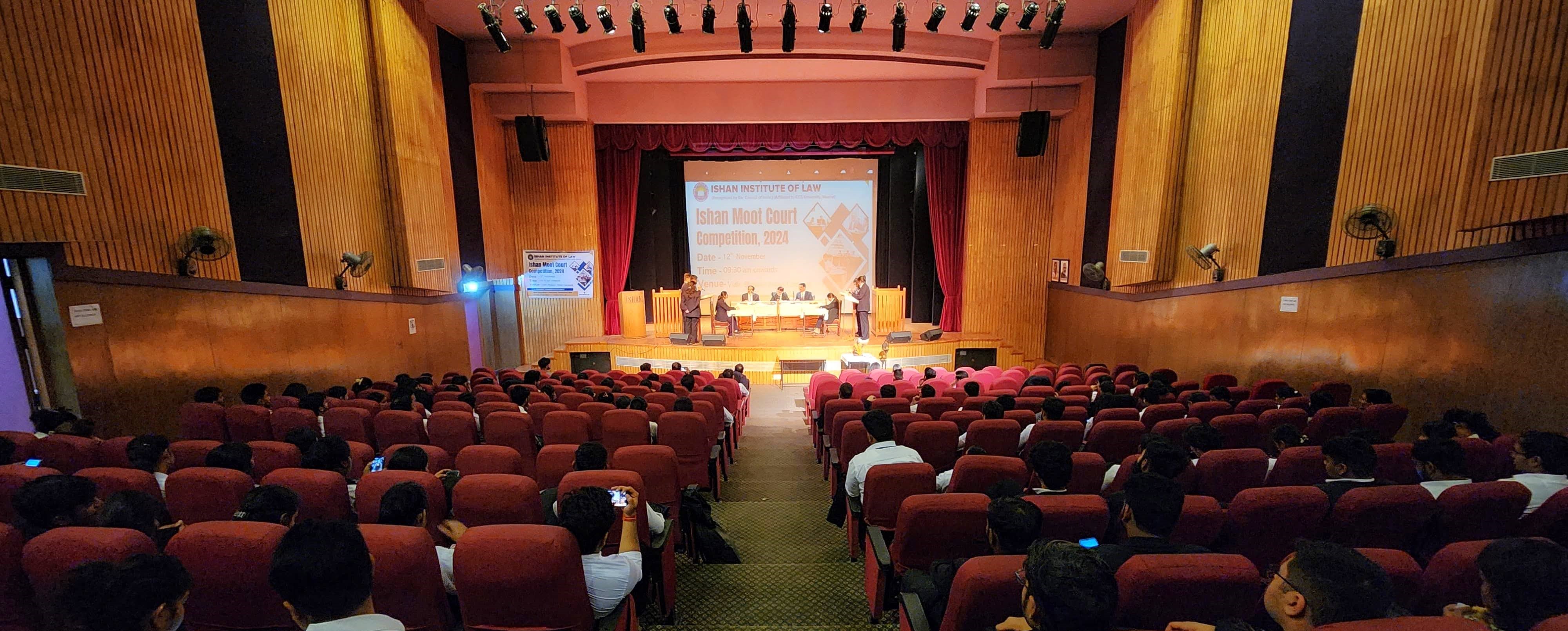 Ishan Institute of Law - auditorium