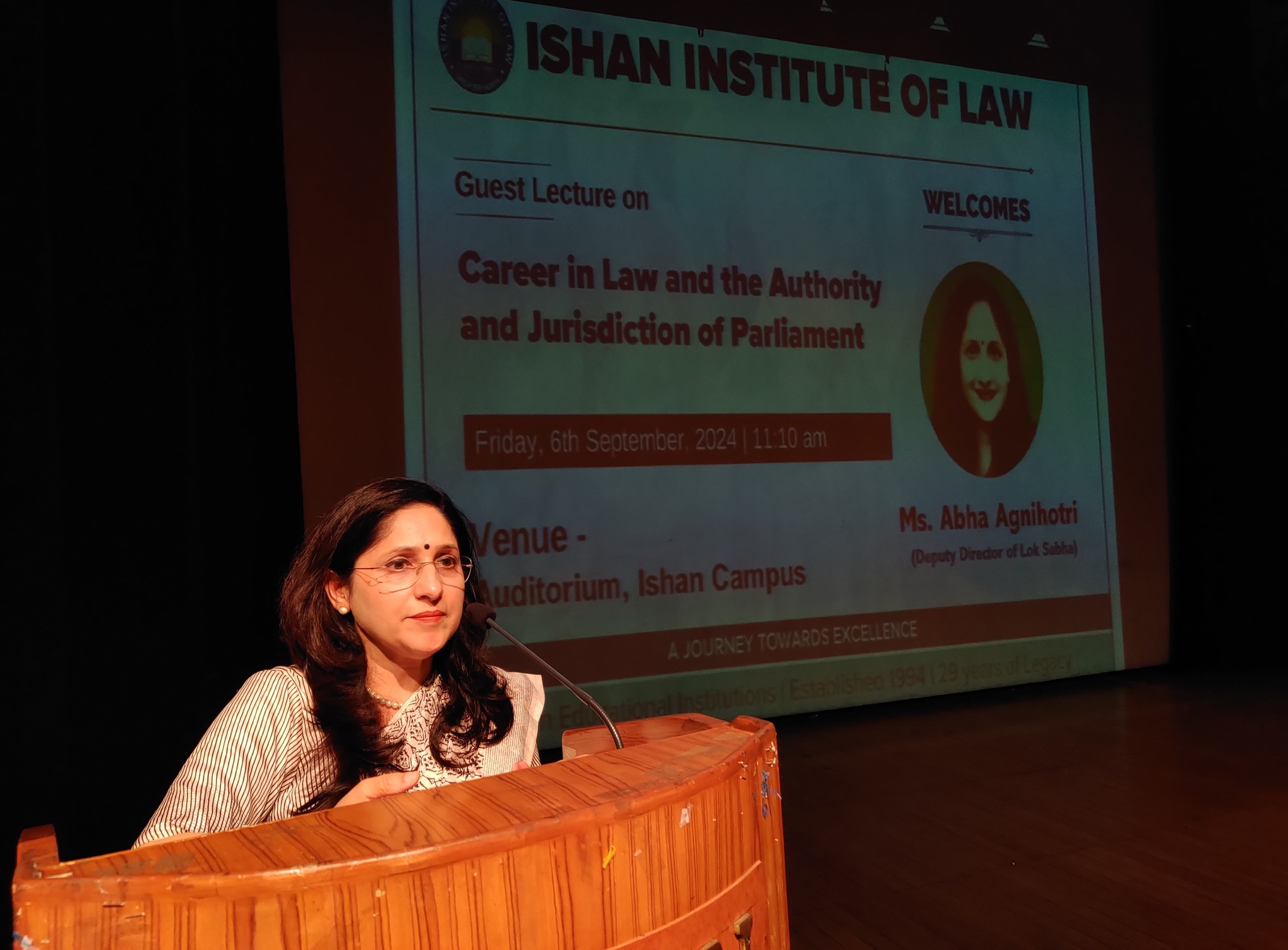 Ishan Institute of Law - guest