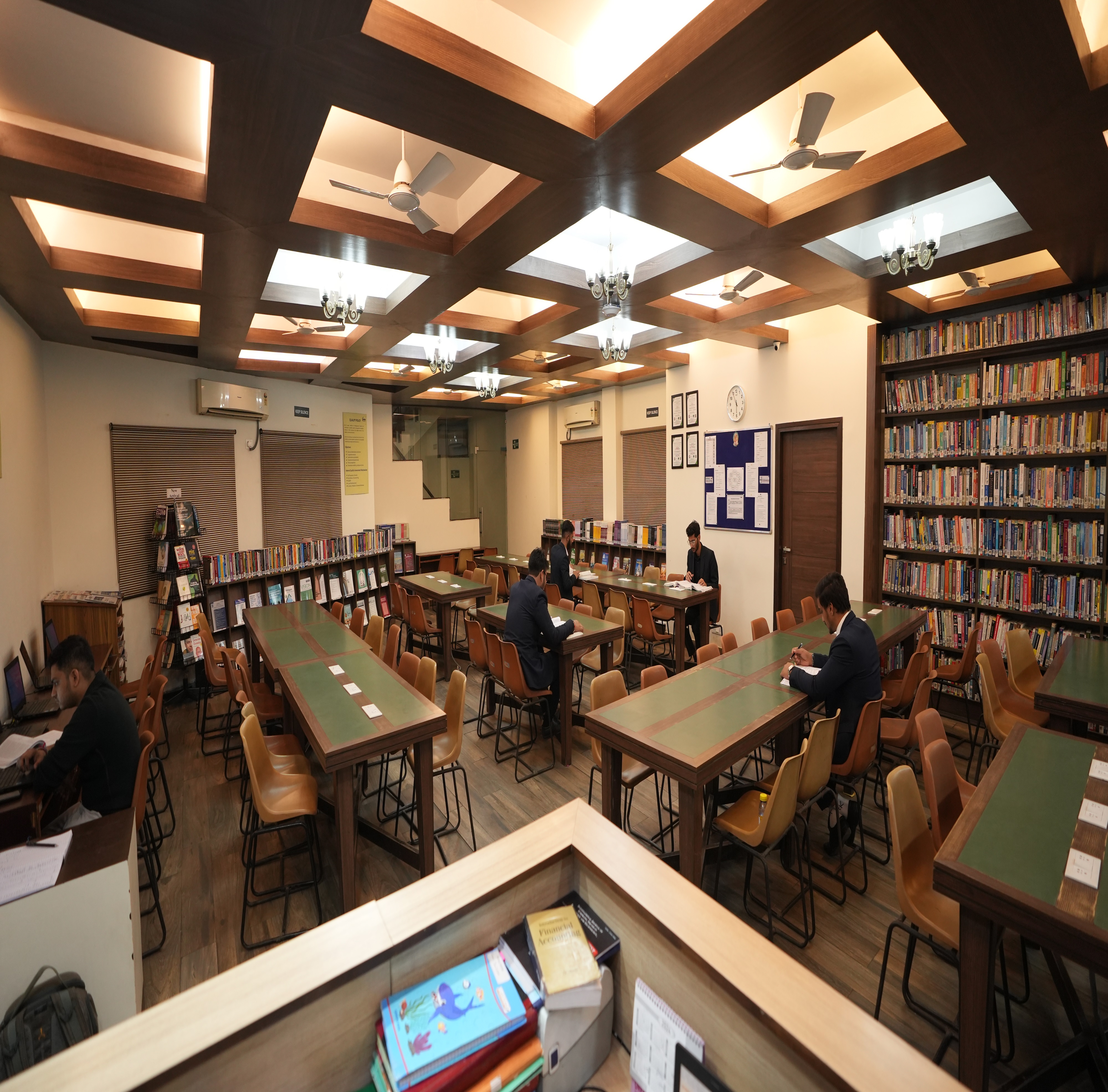 Jagan Institute of Management Studies, Rohini - library