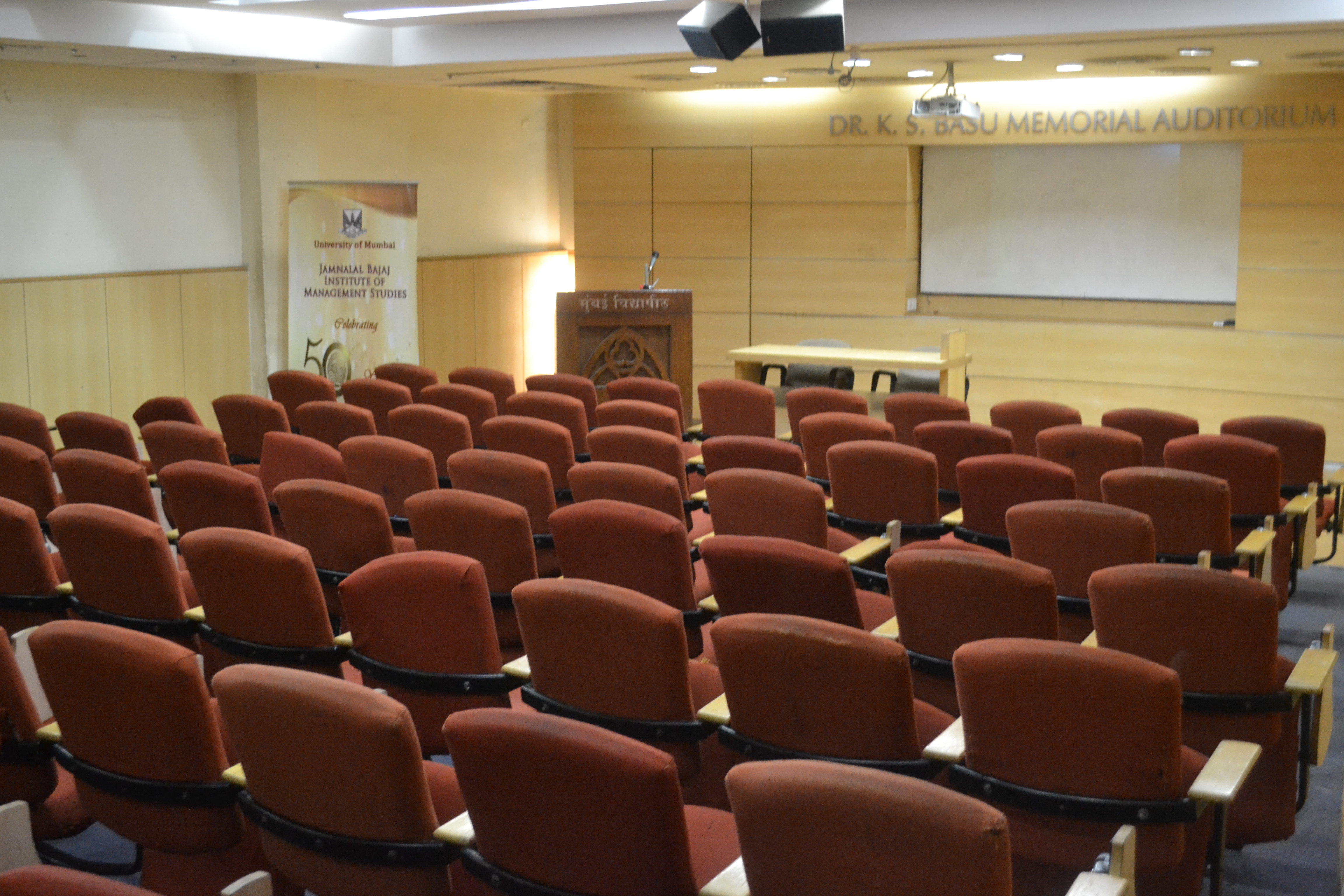 JBIMS Mumbai - auditorium