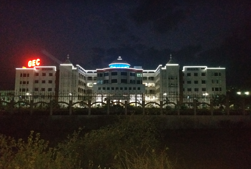 Gandhi Engineering College - night