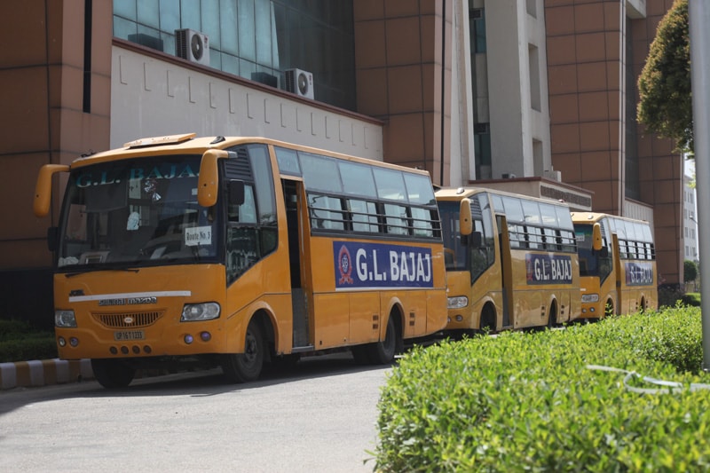 GL Bajaj Institute of Management and Research - transport