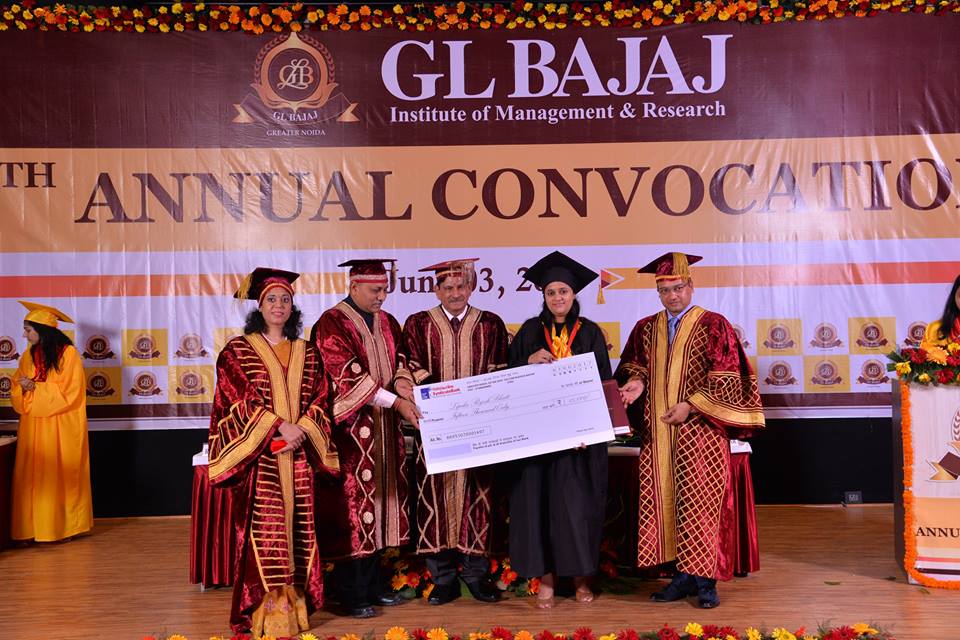 GL Bajaj Institute of Management and Research - convocation