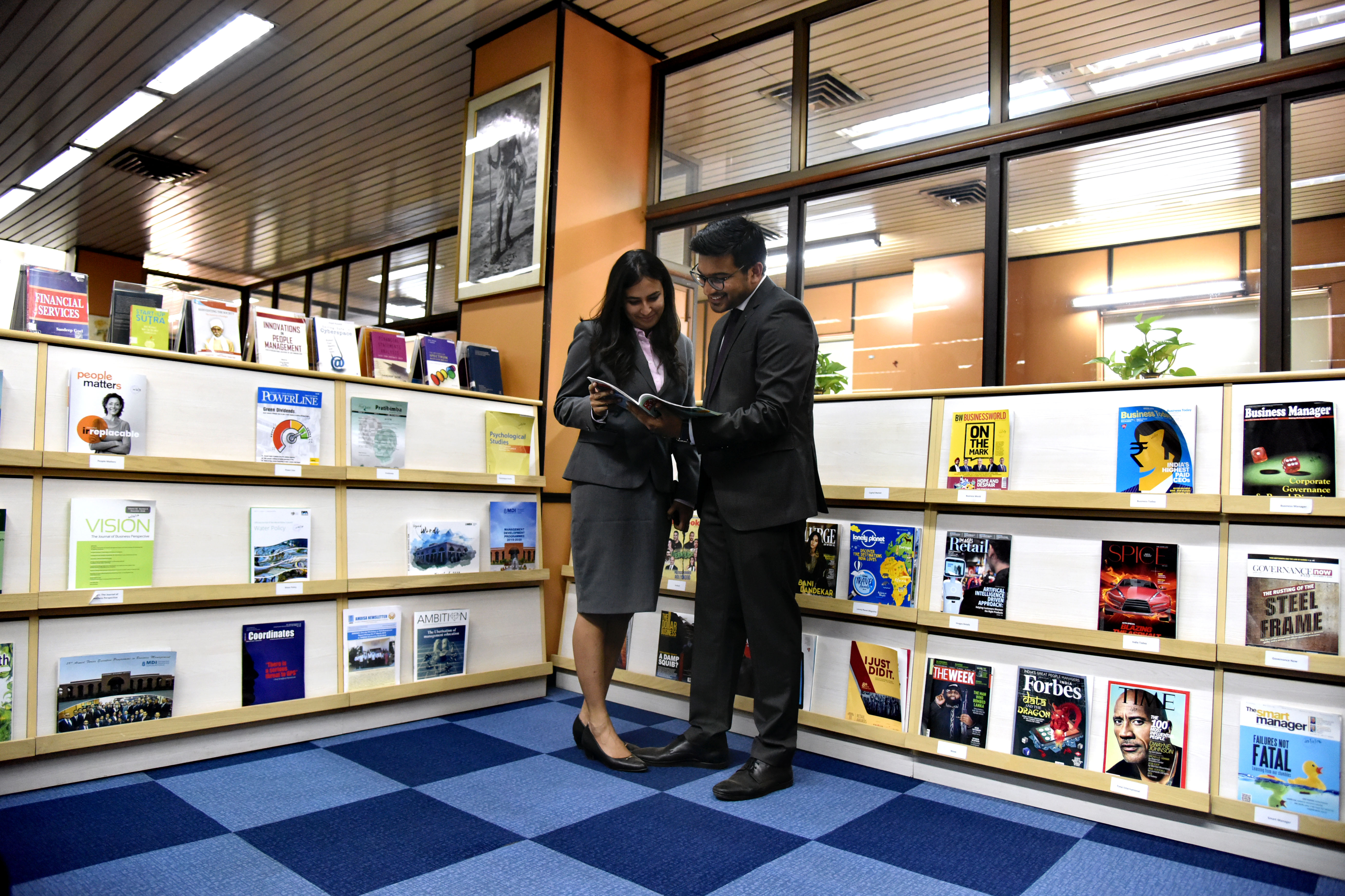 MDI Gurgaon - library