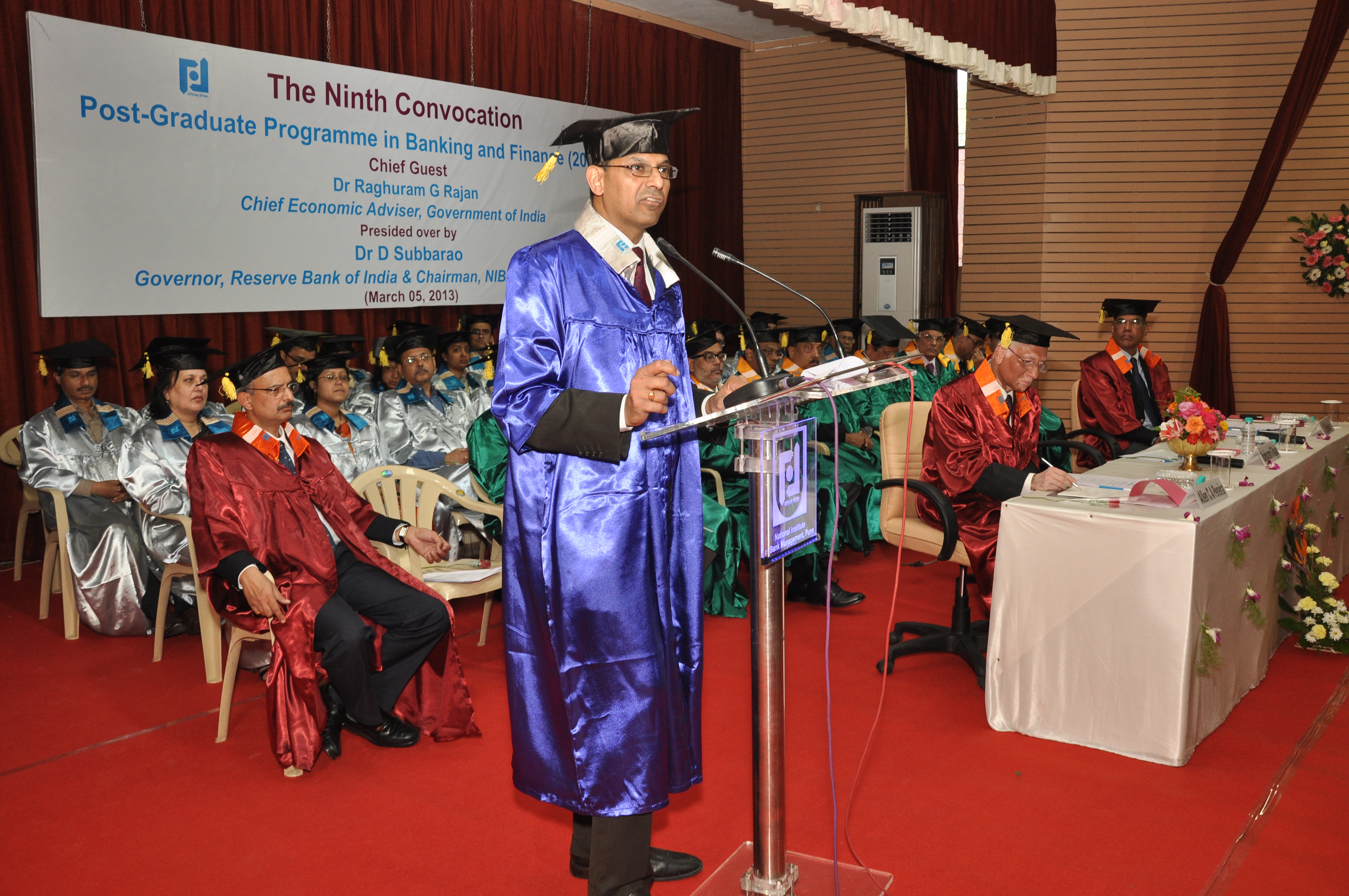 National Institute of Bank Management - convocation