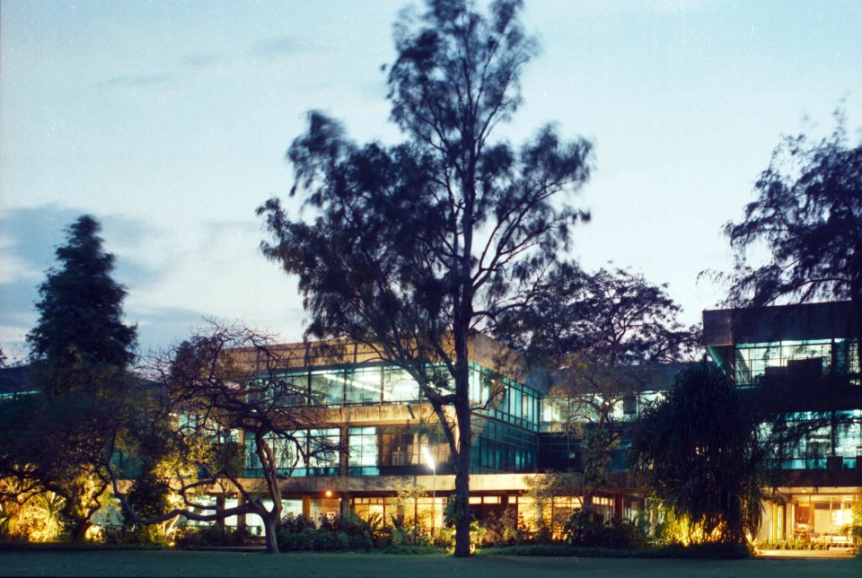 NID Ahmedabad - night