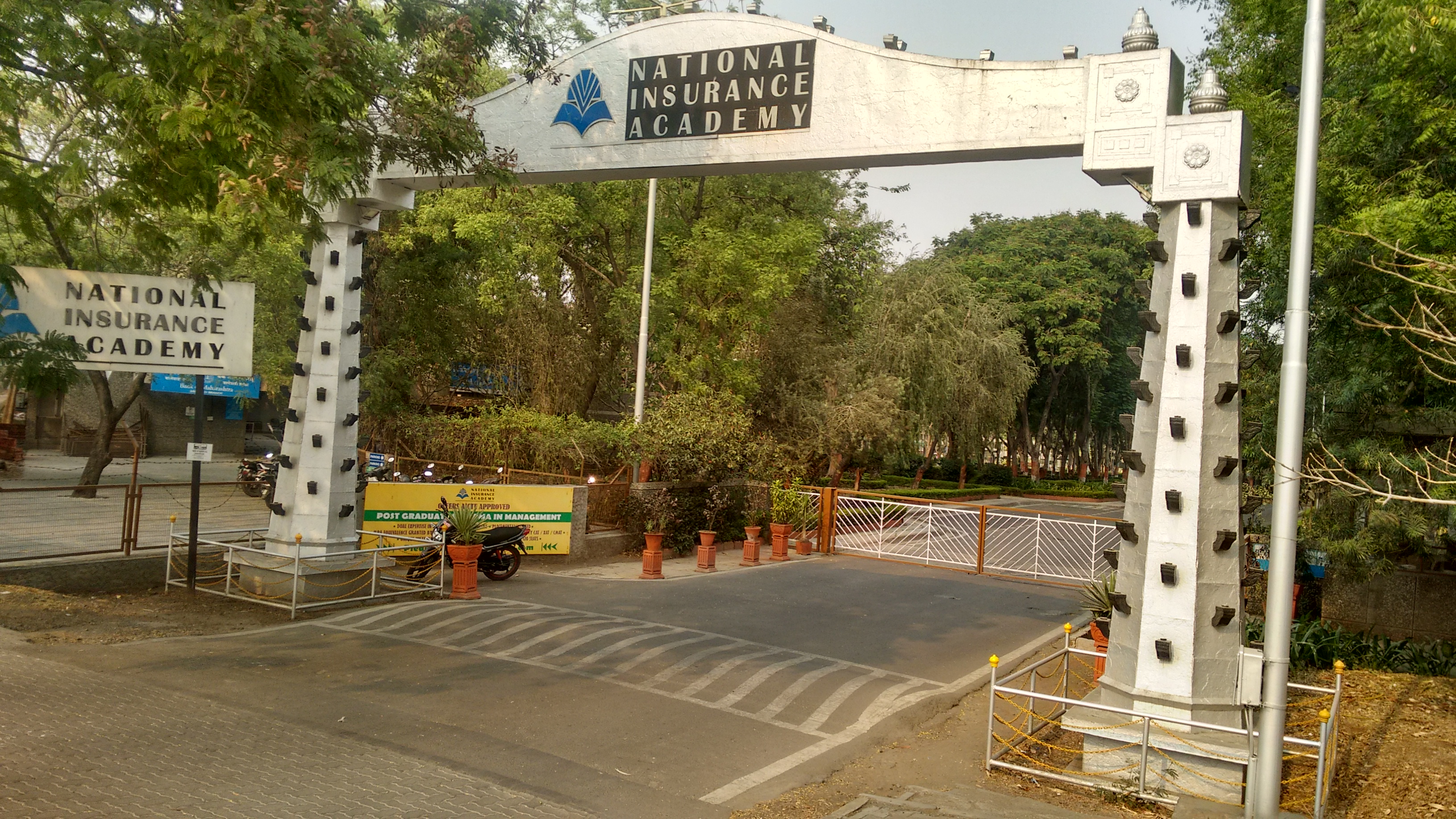 National Insurance Academy Pune - entrance