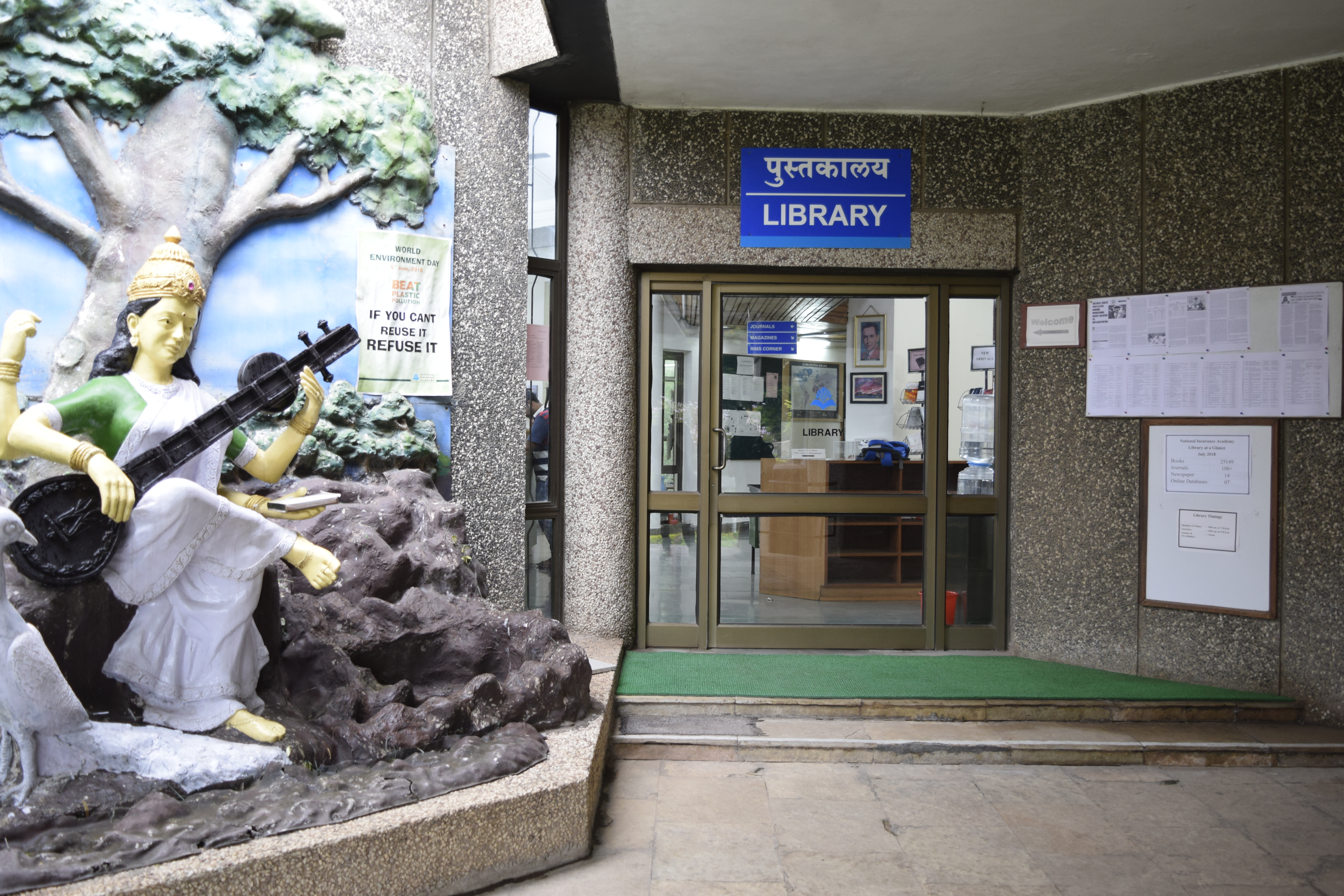 National Insurance Academy Pune - library