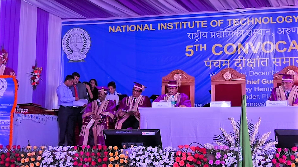 NIT Arunachal Pradesh - convocation