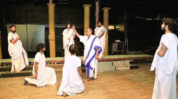 NSD - National School of Drama, Delhi - students