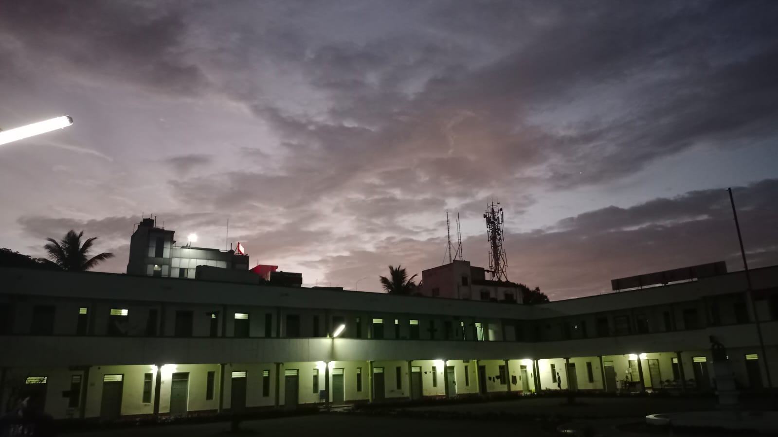 PES College of Engineering - night