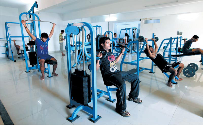 Rajadhani Institute of Engineering and Technology - gymnasium