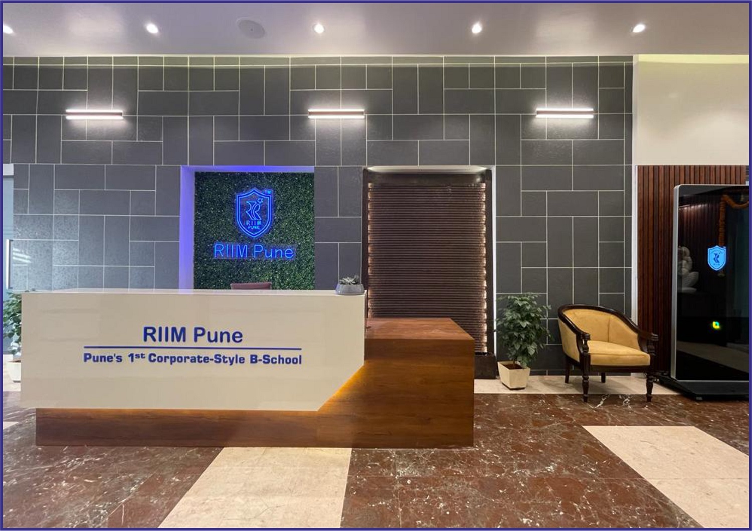 RIIM Pune - entrance