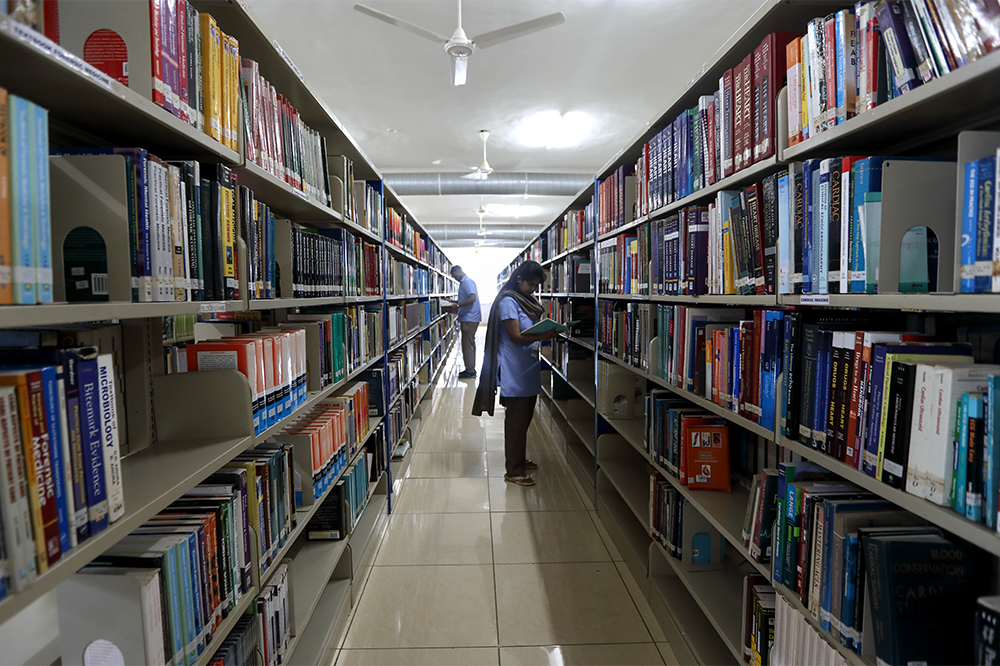 Chettinad Academy of Research and Education - library