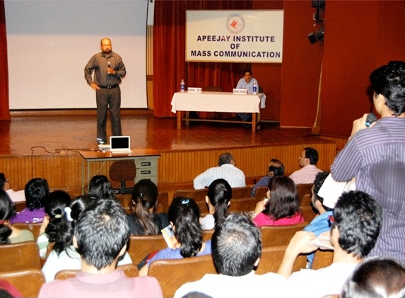 Apeejay Institute of Mass Communication (AIMC) - auditorium
