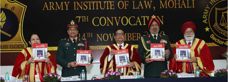 Army Institute of Law - convocation