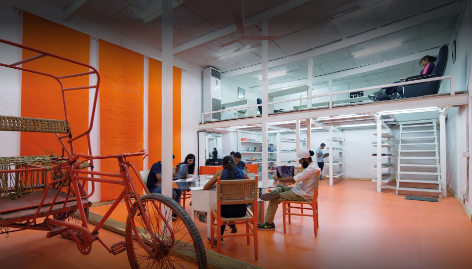 The Design Village, Noida- Courses and Fees, Admission 2024, Placement - library
