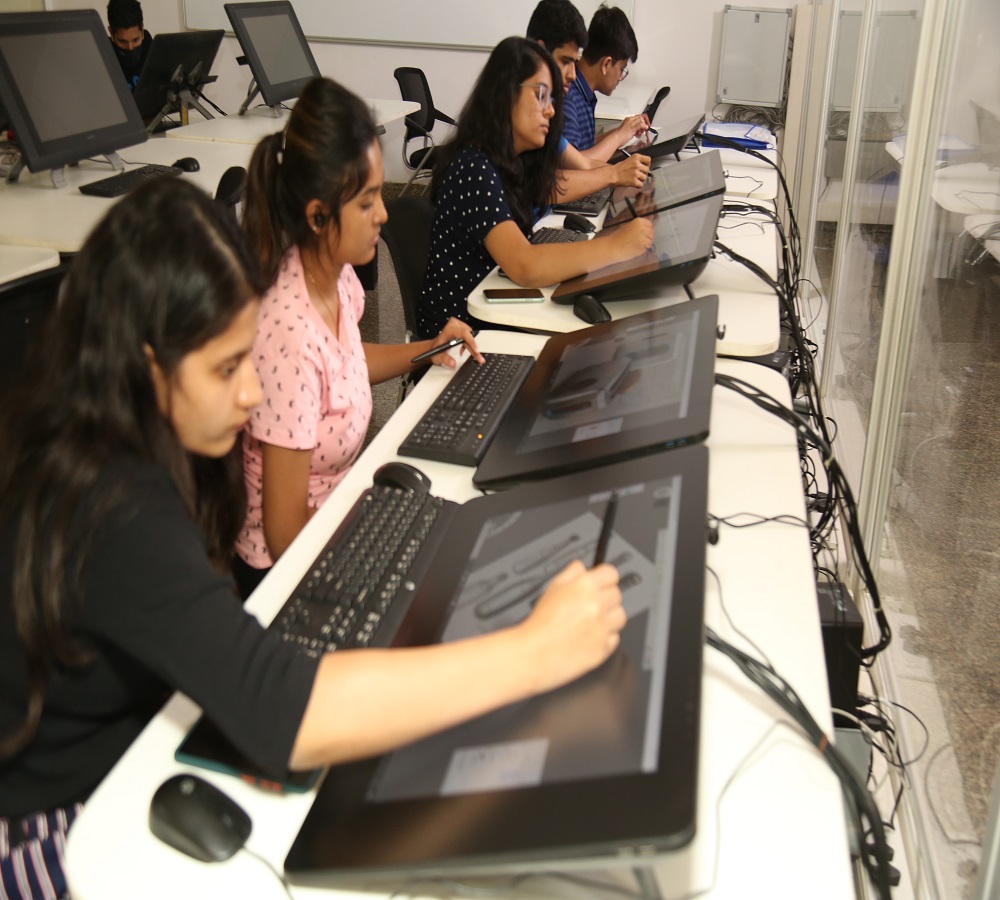 Unitedworld Institute of Design - labs