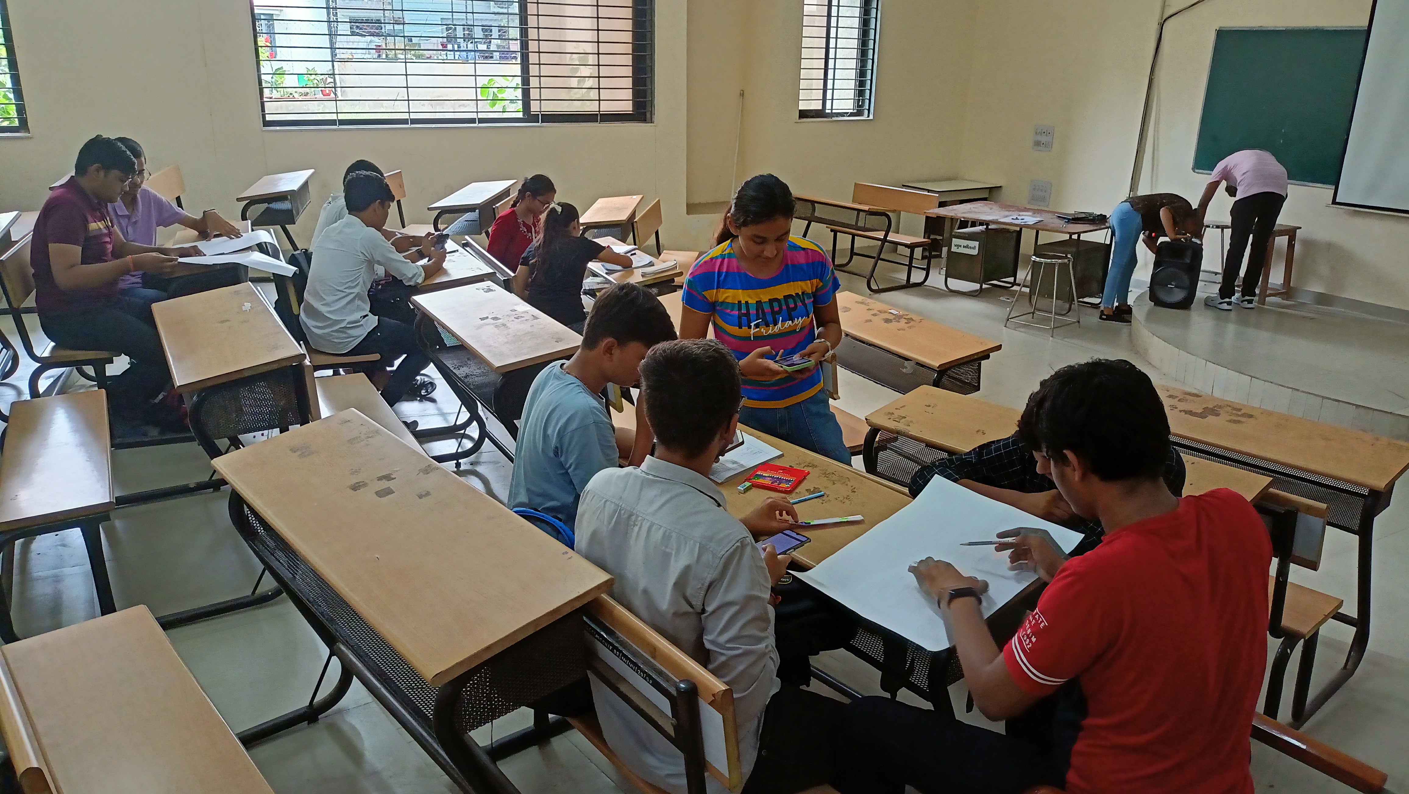Vishwakarma Government Engineering College - students