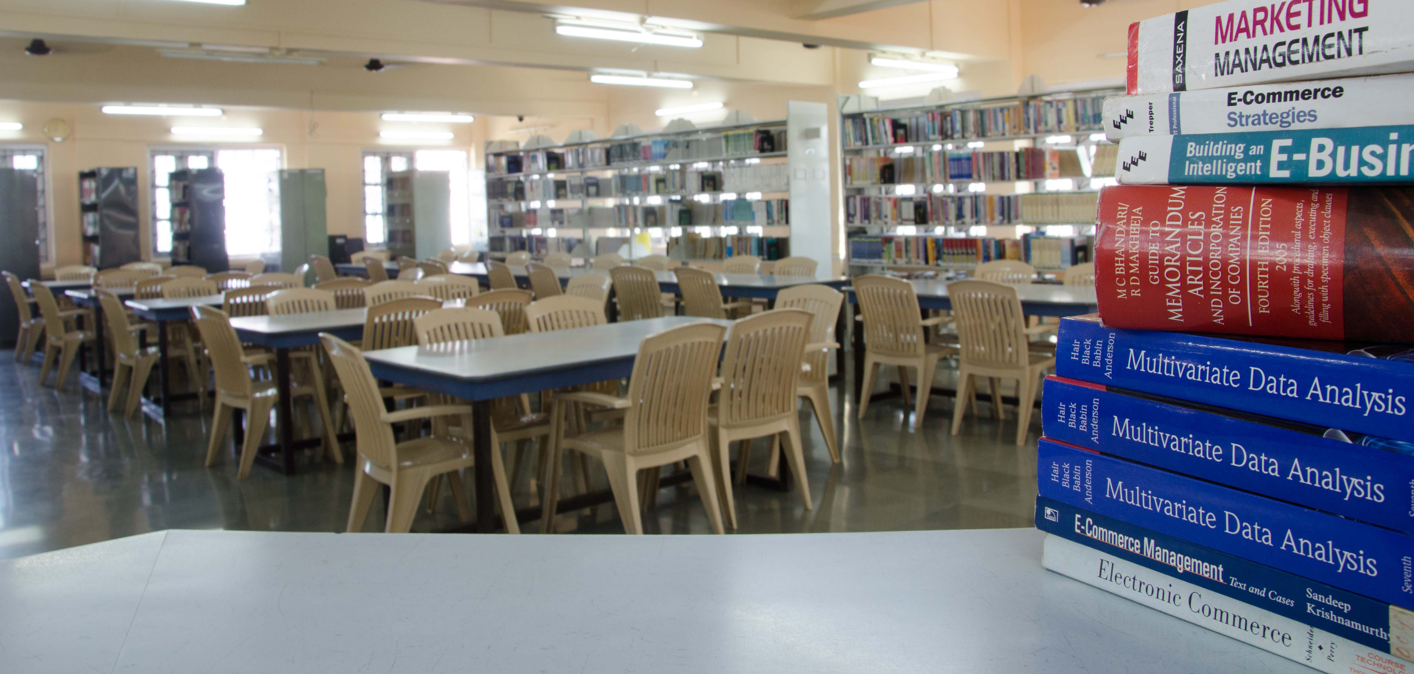 Vivekanand Business School - library