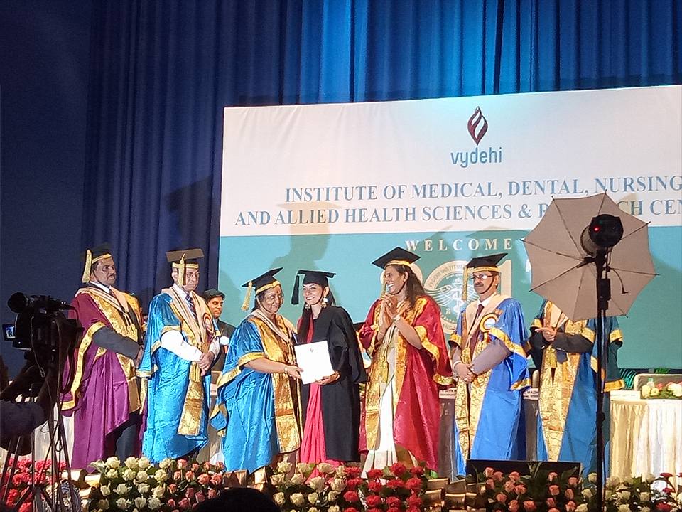 Vydehi Institute of Medical Sciences and Research Centre - convocation