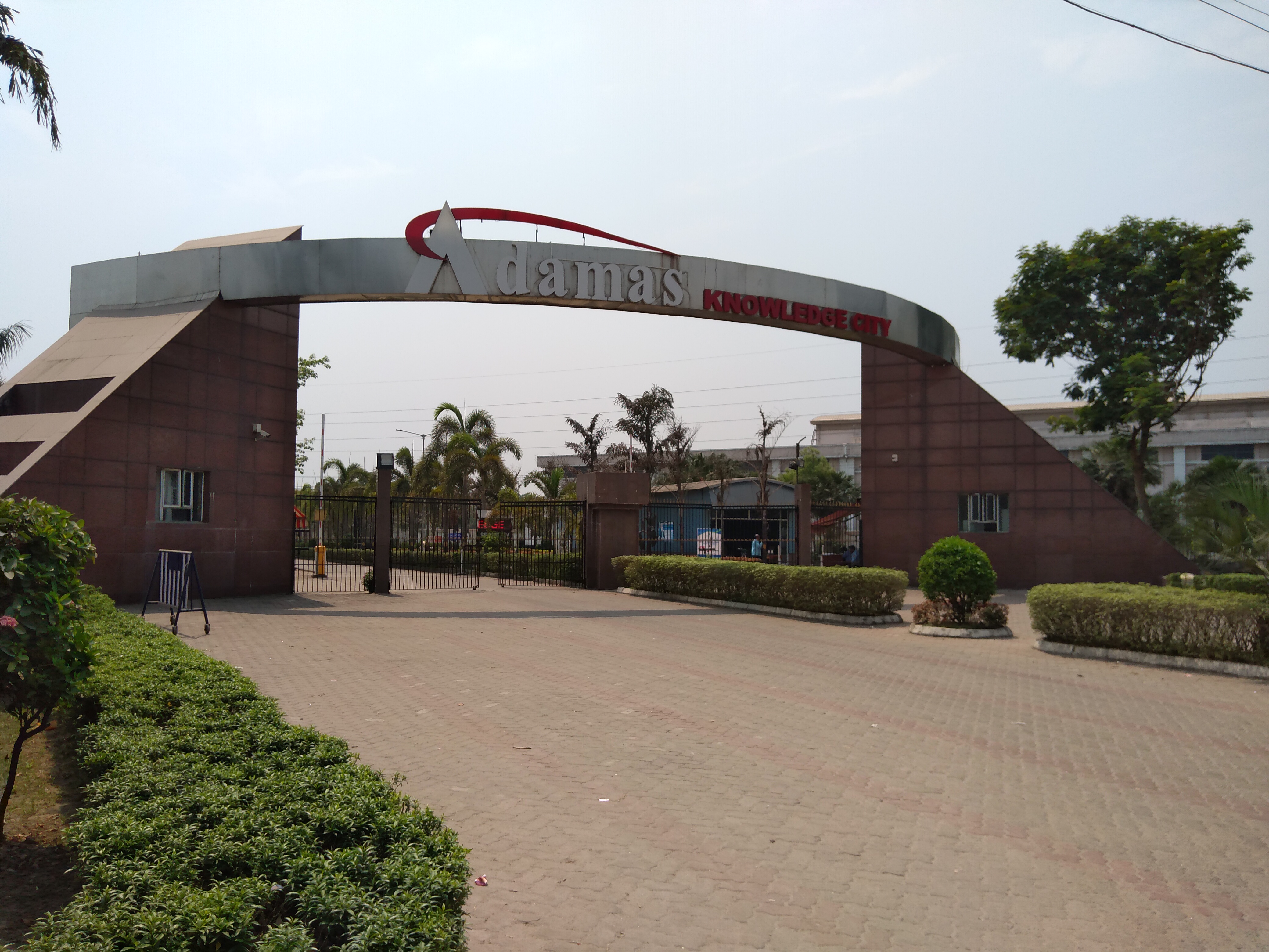 Adamas University Kolkata - entrance