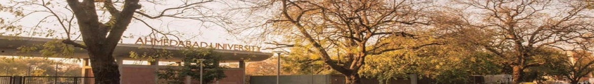 Ahmedabad University - entrance