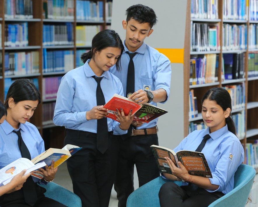 Assam Downtown University - library