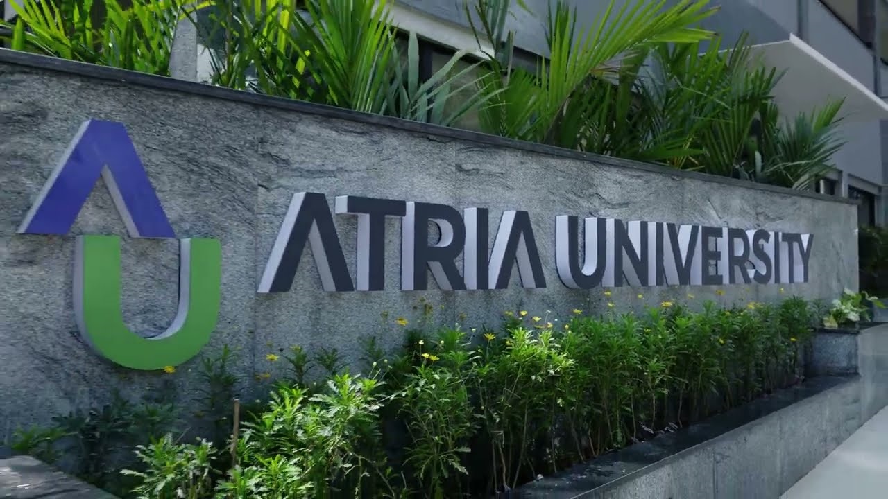 Atria University Bangalore - entrance