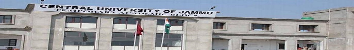 CU Jammu - others