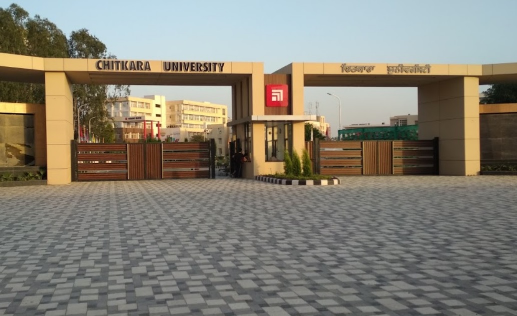 Chitkara University - entrance