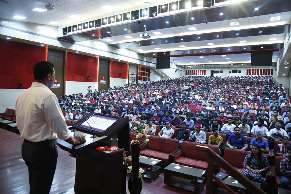 Chitkara University - auditorium