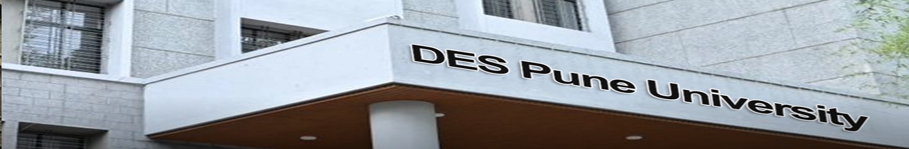 DES Pune University - campus