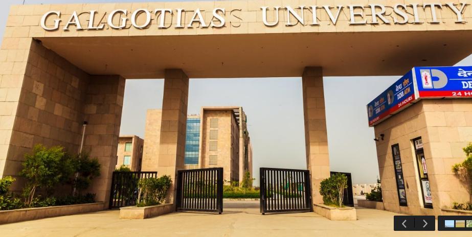 Galgotias University - entrance