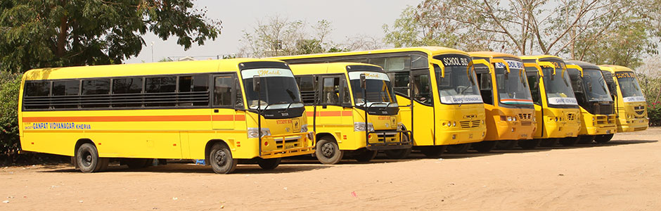 Ganpat University - transport
