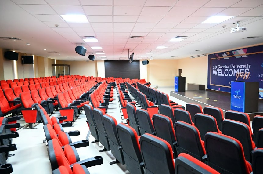 GD Goenka University - auditorium