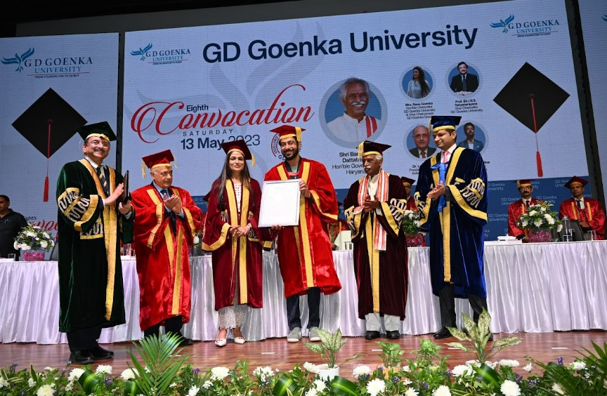 GD Goenka University - convocation