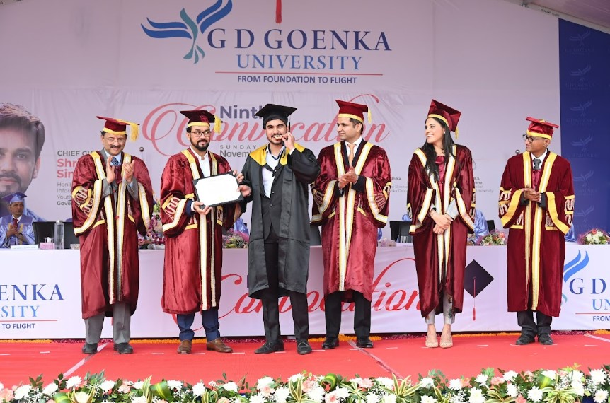 GD Goenka University - convocation