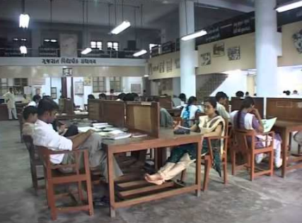 Gujarat Vidyapith - library