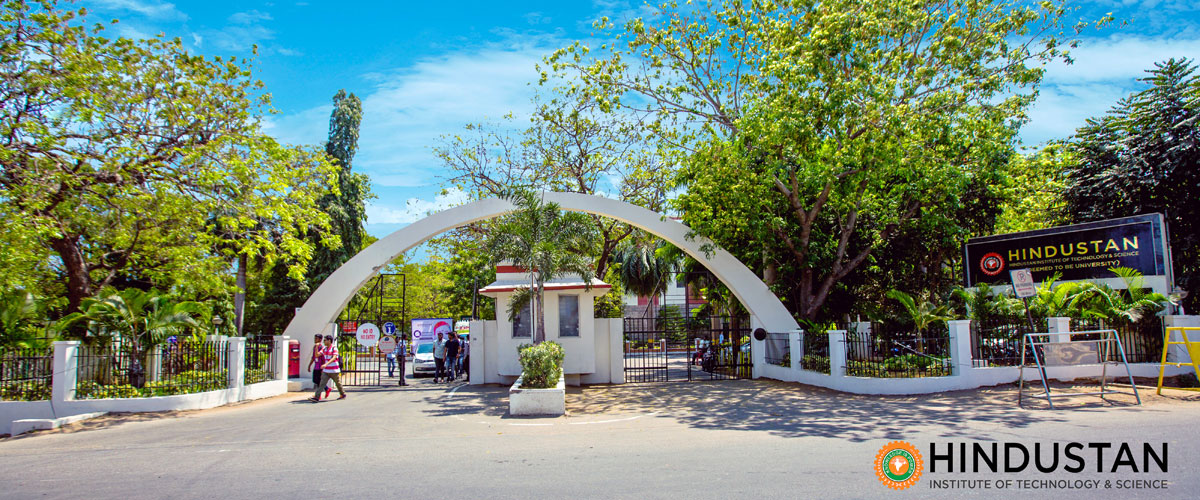 Hindustan University - entrance