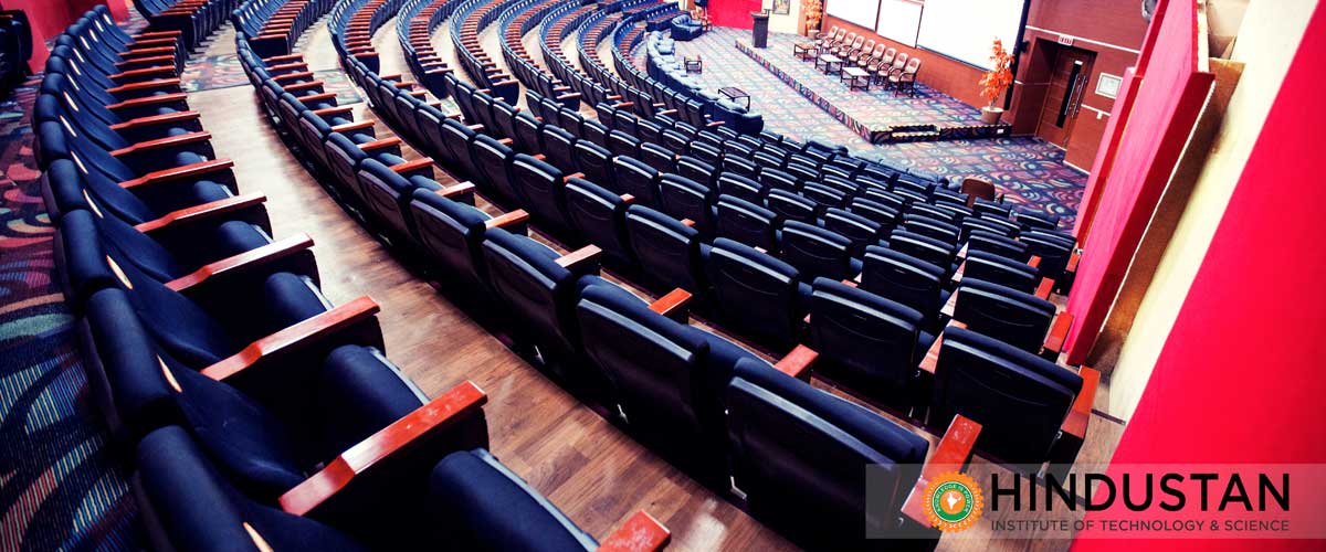 Hindustan University - auditorium