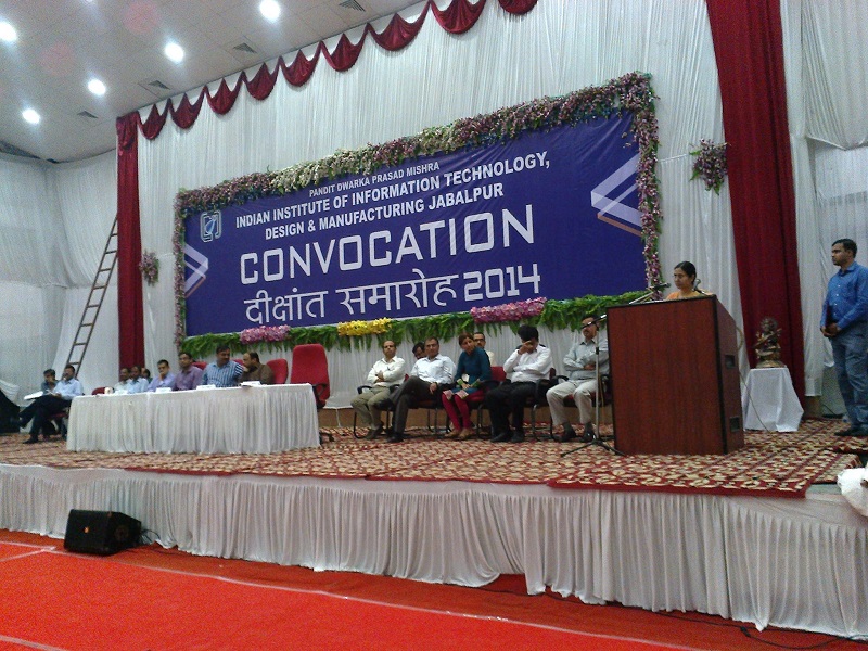IIITDM Jabalpur (IIITDMJ) - convocation