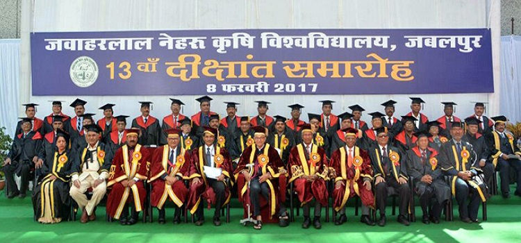 Jawaharlal Nehru Krishi Vishwavidyalaya - convocation