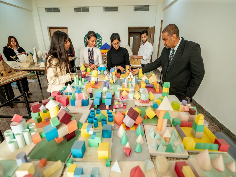 KR Mangalam University - students