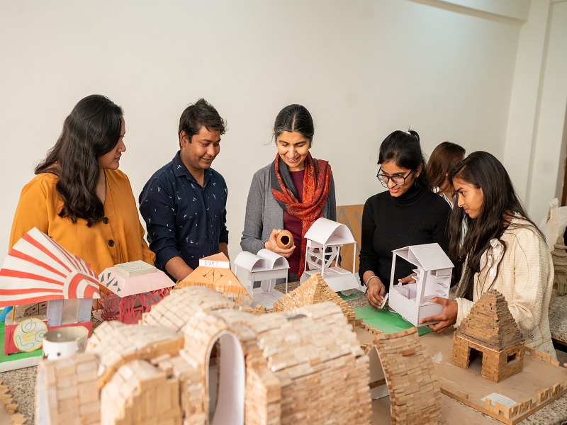 KR Mangalam University - students