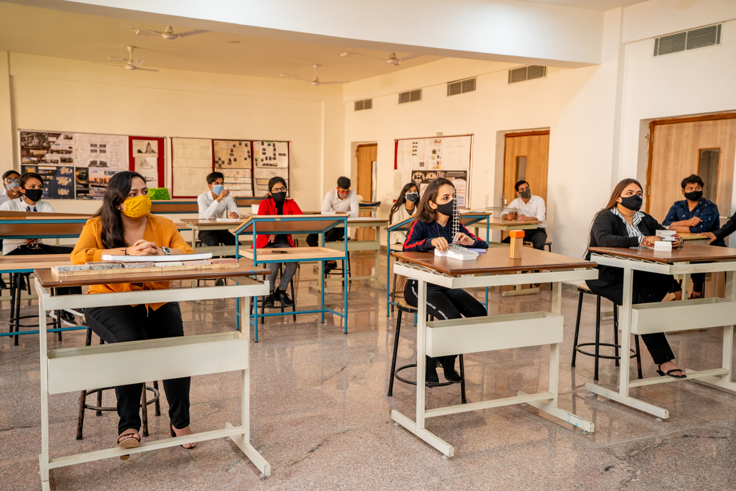 KR Mangalam University - classroom